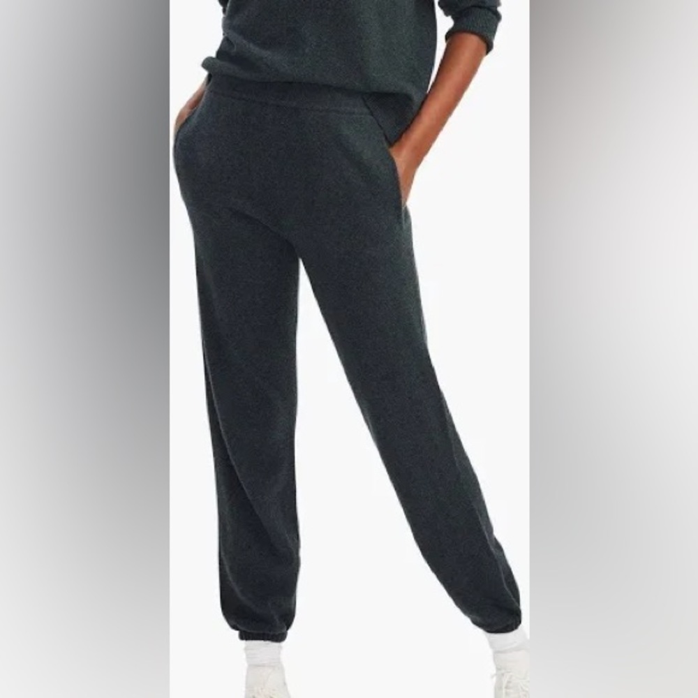 Naadam Cashmere Jogger Forest Green XS